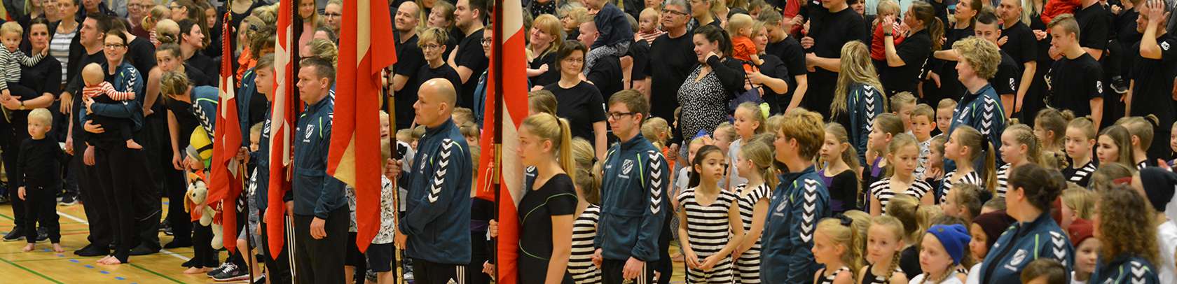 Gymnastikopvisning i Holberg Hallen 2017