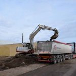 Der graves stadig jord væk hvor den nye superbrugs skal ligge