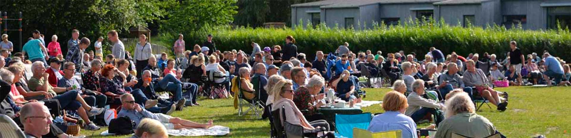 Picnic koncert "På Banen" i Dianalund sommeren 2021