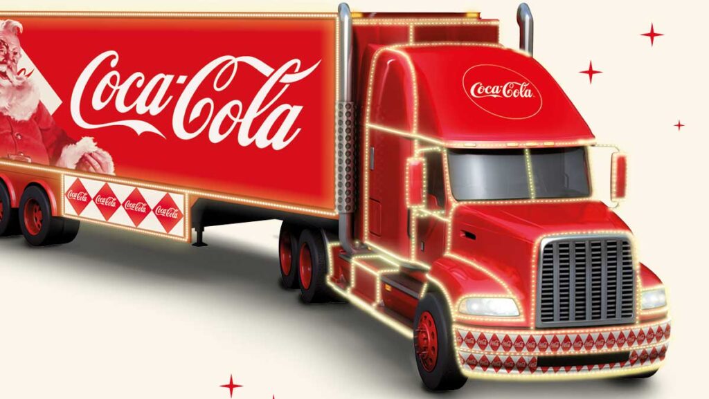 Coca Cola julelastbilen kommer forbi Dianalund Centret med masser af aktiviteter og mulighed for at få taget billede sammen med selveste julemanden