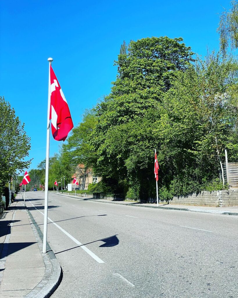 Flagelleens flag er oppe i Dianalund