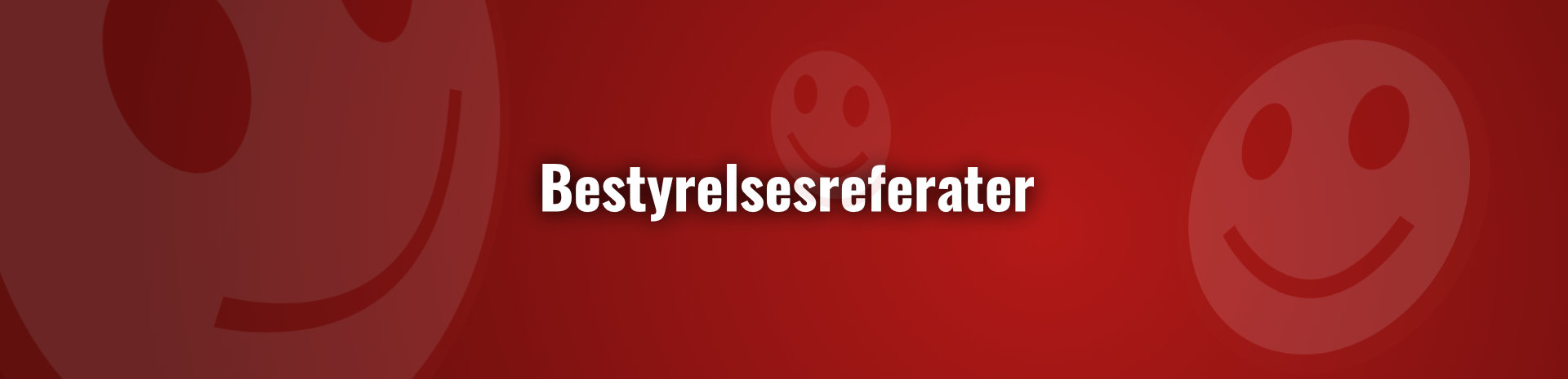 Bestyrelsesreferater