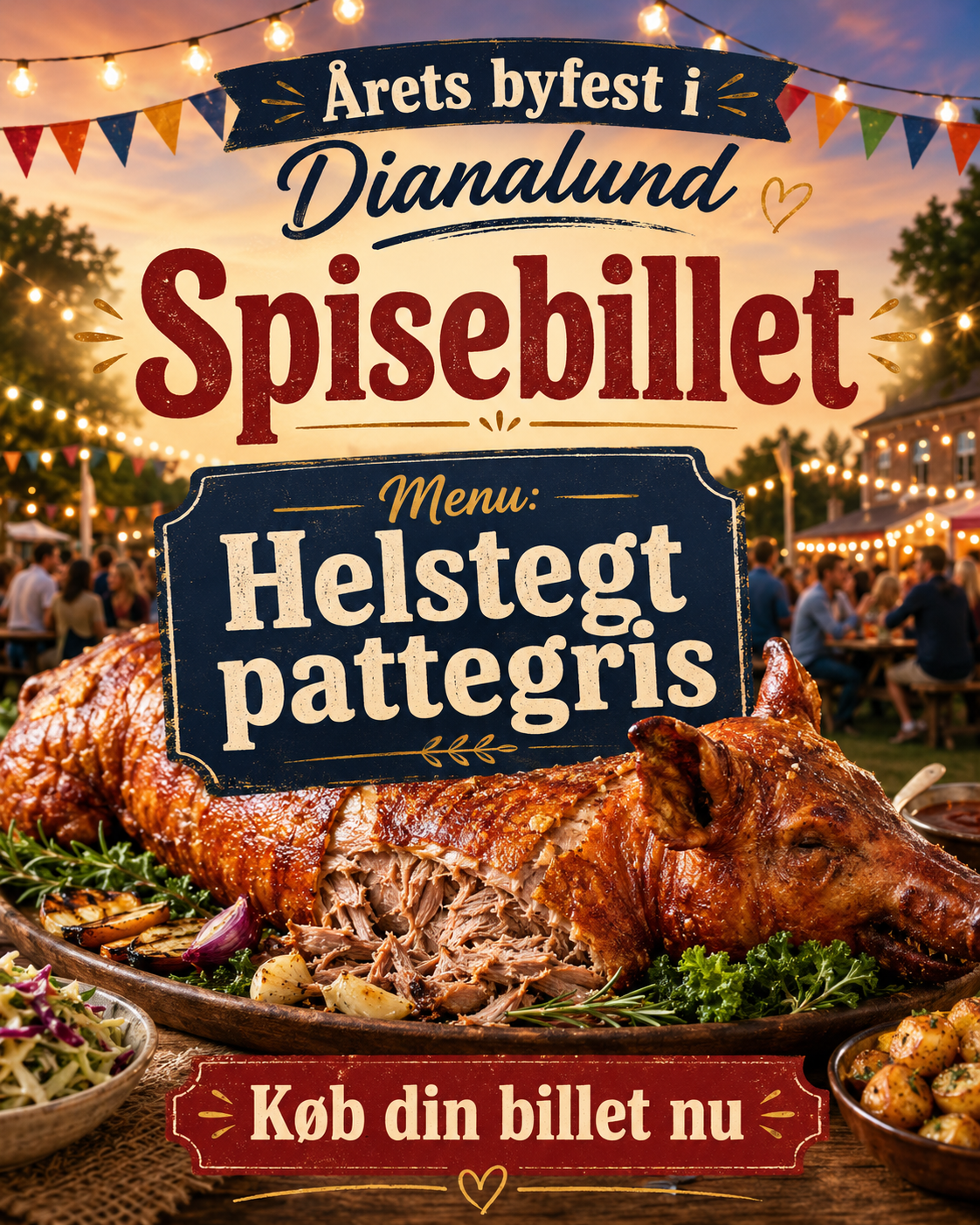 Spisebillet til Byfest 2026